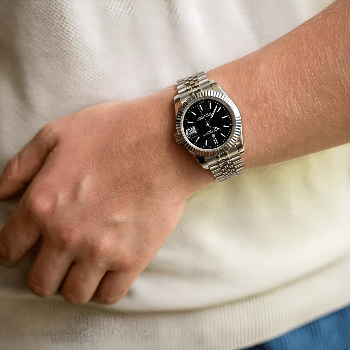 NeoLux Datejust Black