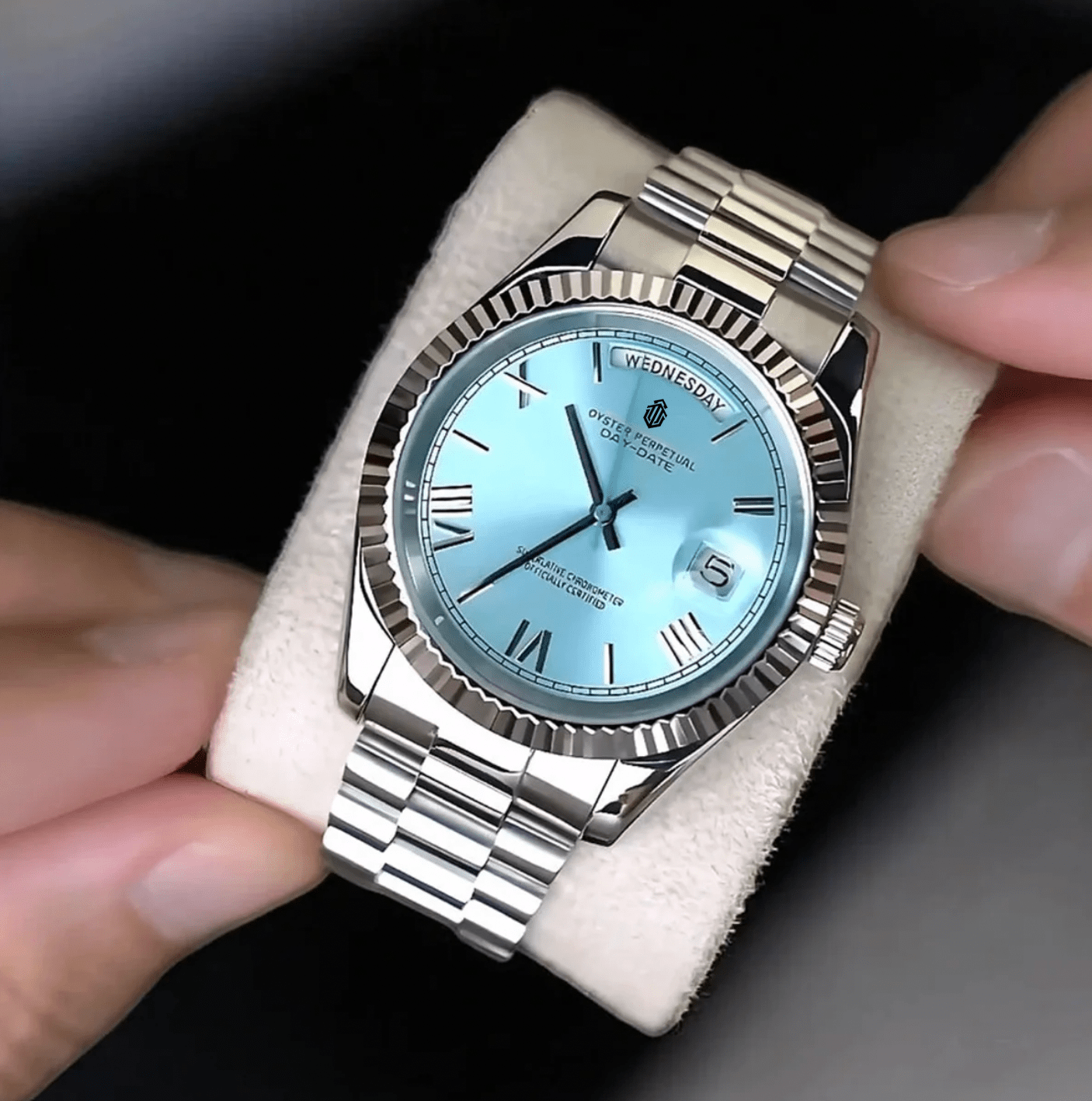 NeoLux Day-Date Ice Blue