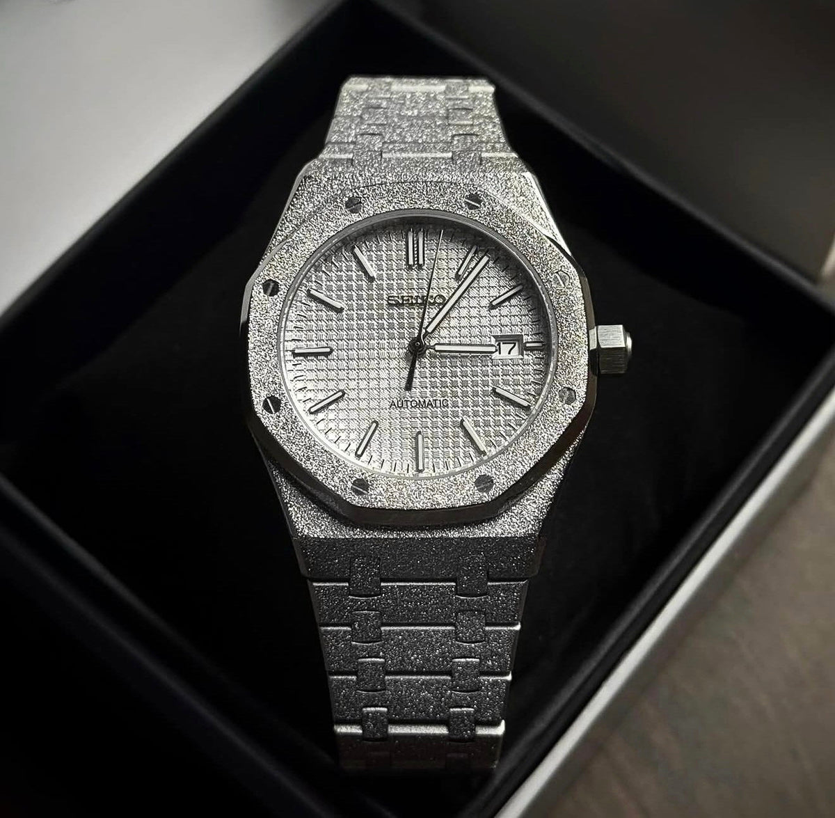 NeoLux Royal Oak Iced Out White