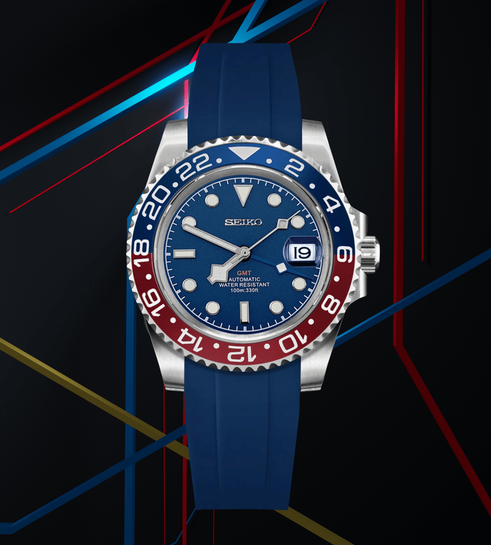NeoLux GMT Blue Pepsi