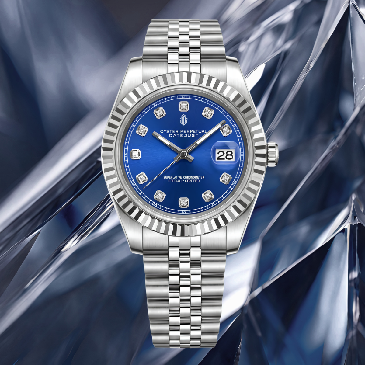 NeoLux Datejust Gem Blue