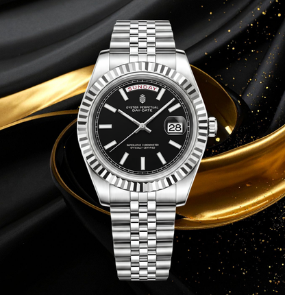 NeoLux Day-Date Classic Black