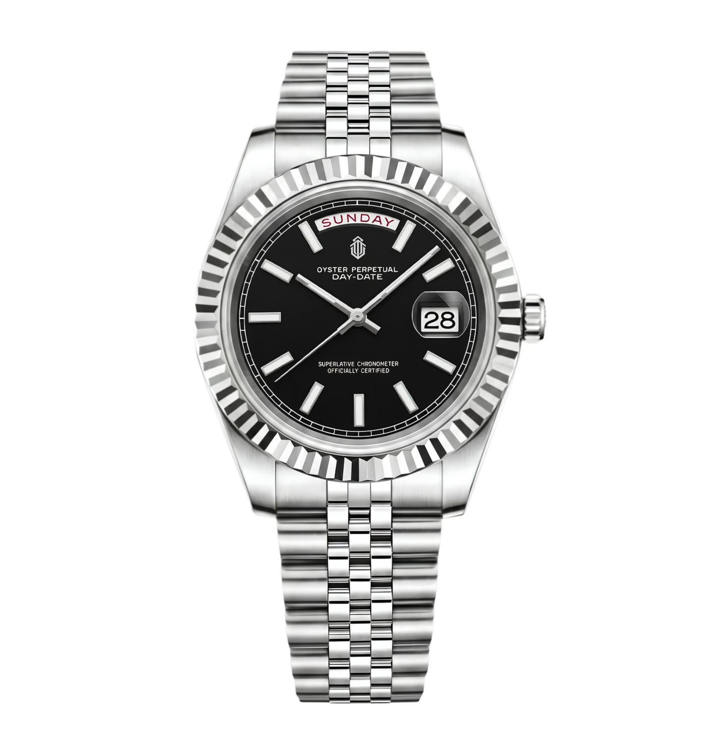 NeoLux Day-Date Classic Black