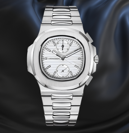 NeoLux Nautilus Chronograph White