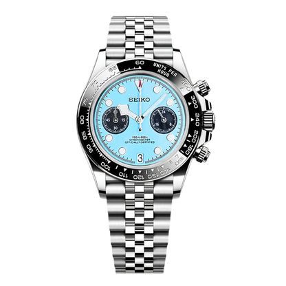 NeoLux Black Bay Chrono Blue