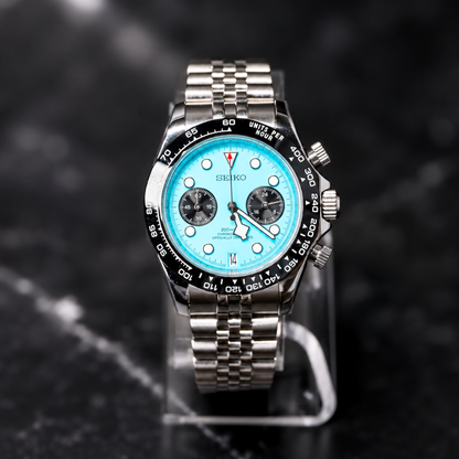 NeoLux Black Bay Chrono Blue