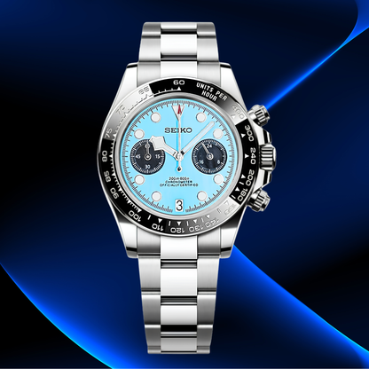 NeoLux Black Bay Chrono Blue