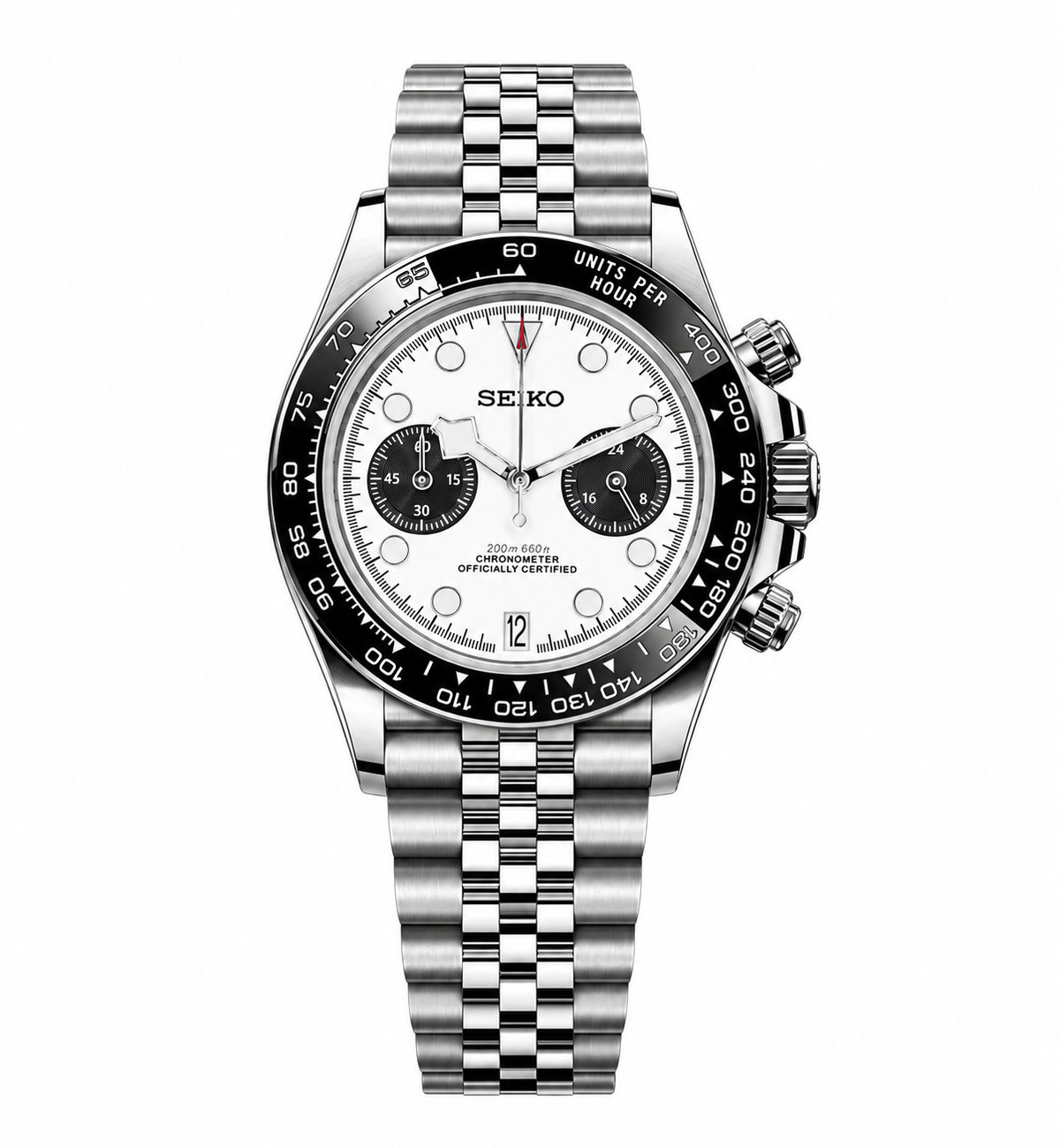 NeoLux Black Bay Chrono White