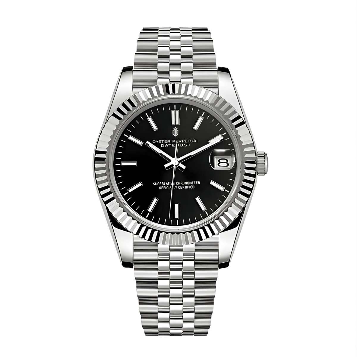 NeoLux Datejust Black