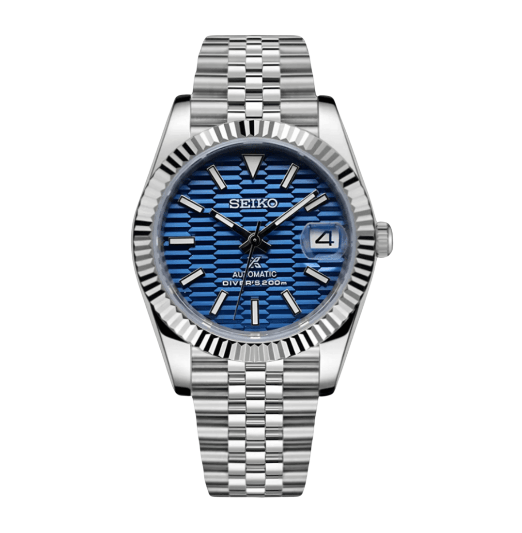 NeoLux Datejust Blue Motif