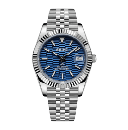 NeoLux Datejust Blue Motif