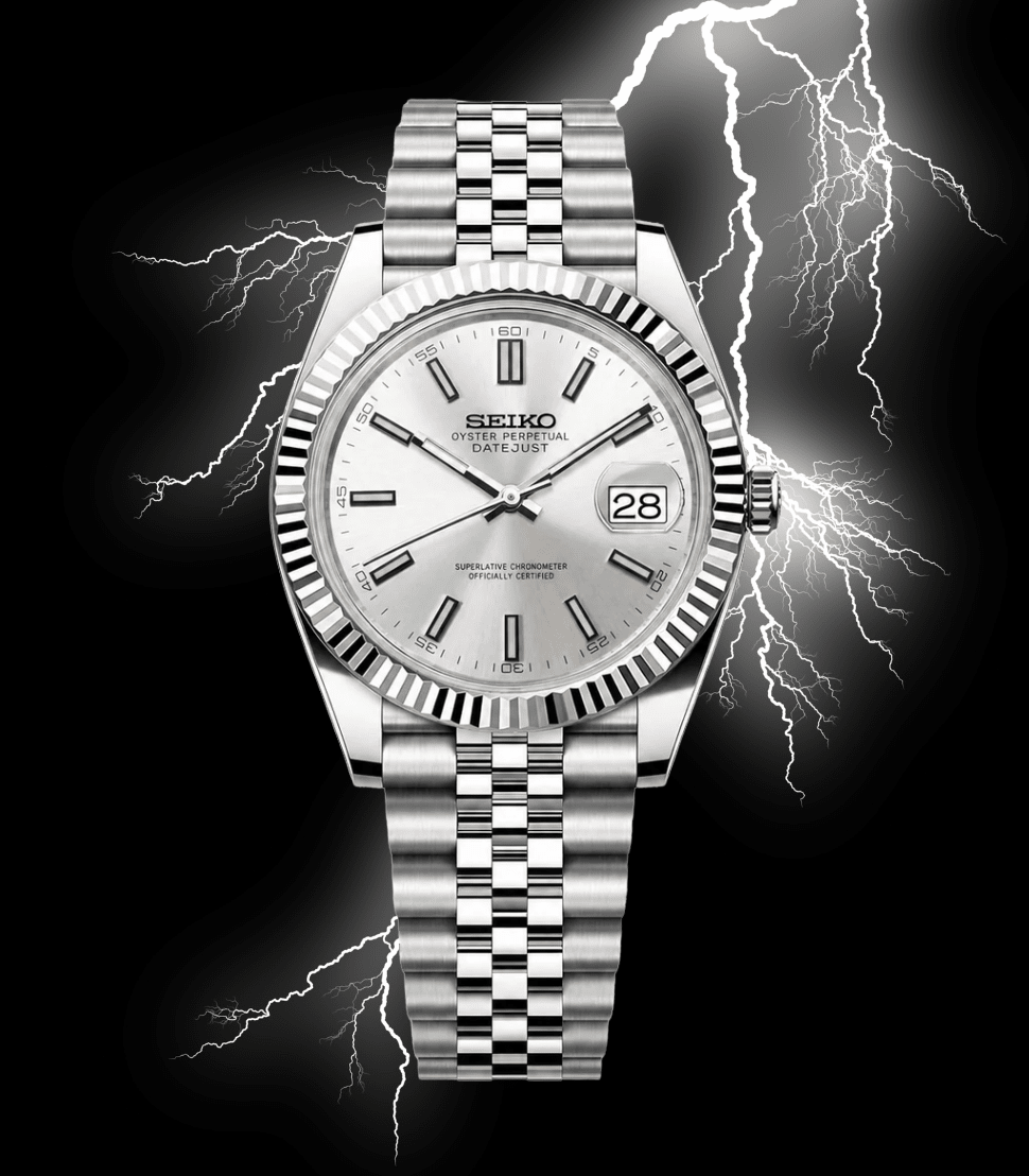 NeoLux Datejust Classic Silver