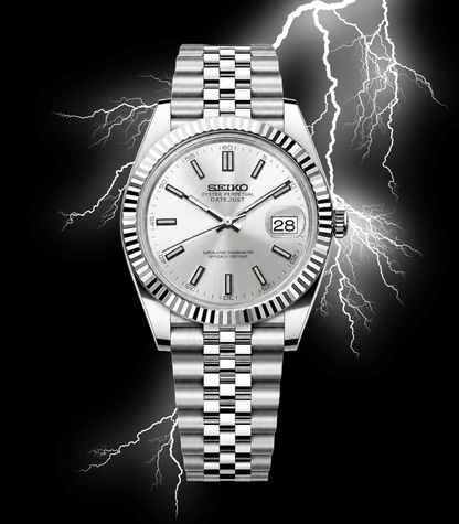 NeoLux Datejust Classic Silver