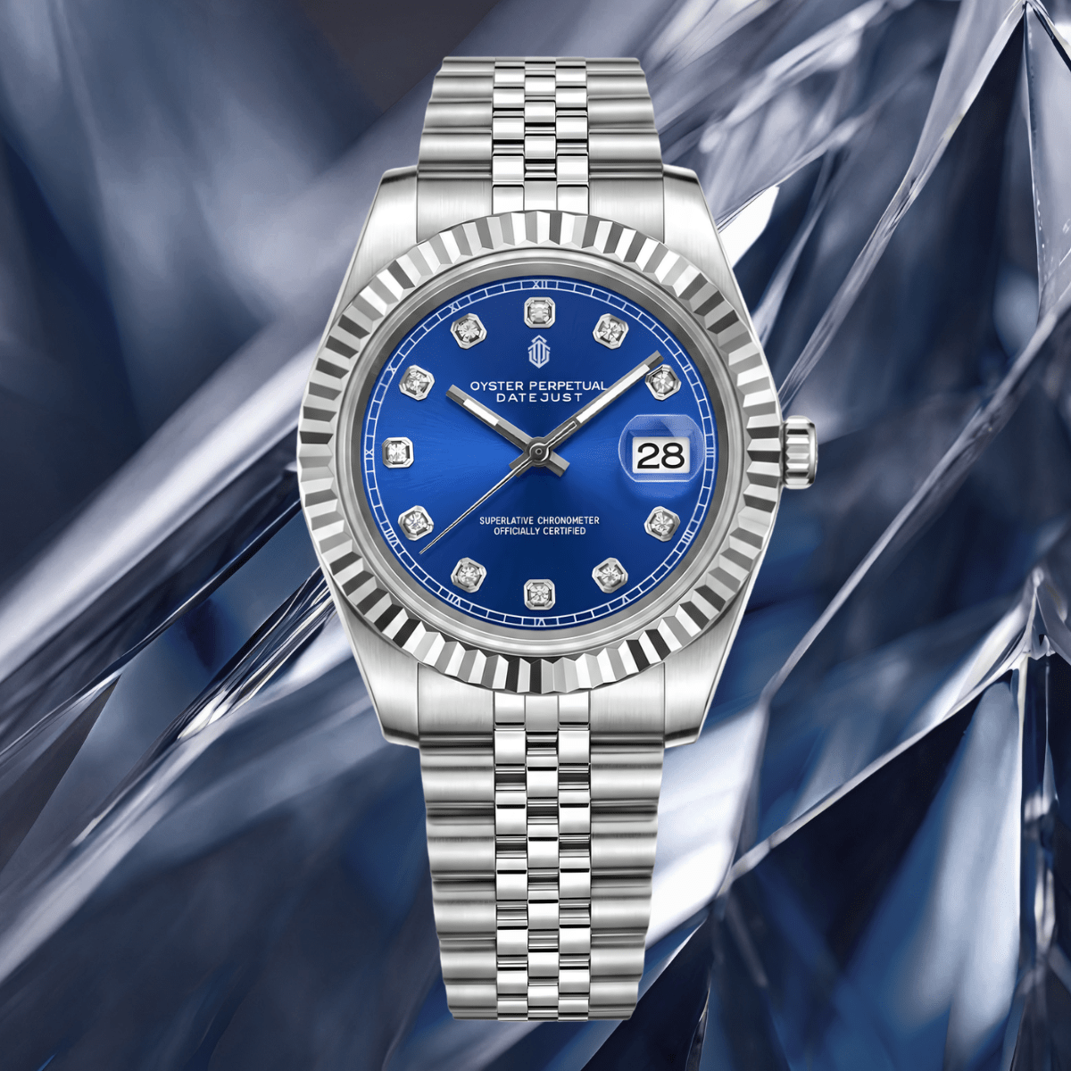 NeoLux Datejust Gem Blue