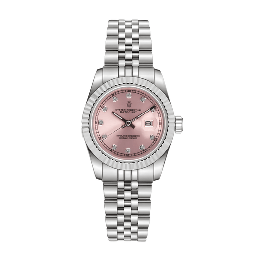 NeoLux Datejust Lady Roman Pink Diamond