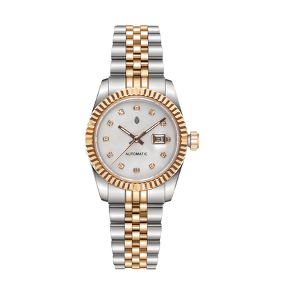 NeoLux Datejust Lady Two - tone Pearl Diamond