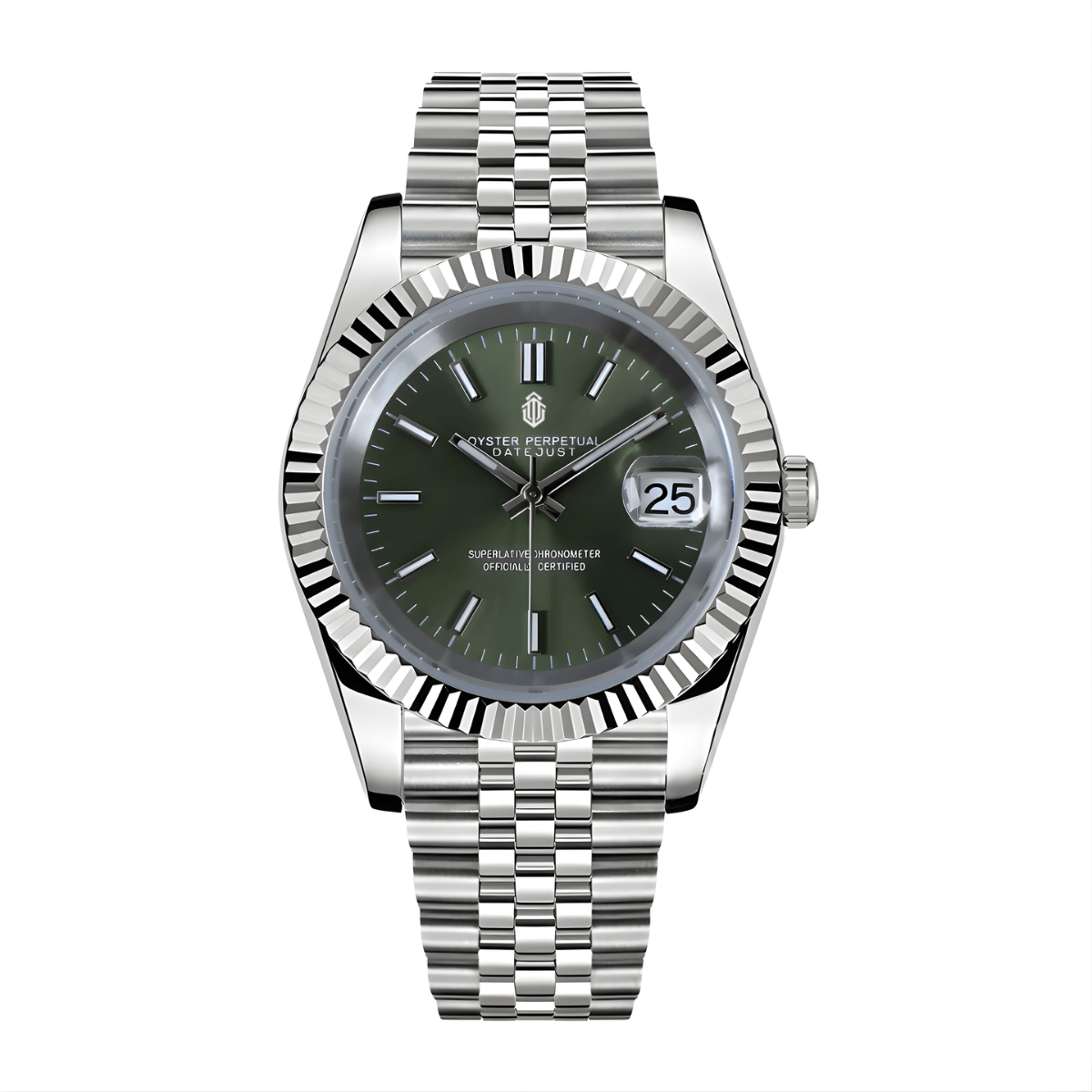 NeoLux Datejust Mint Green