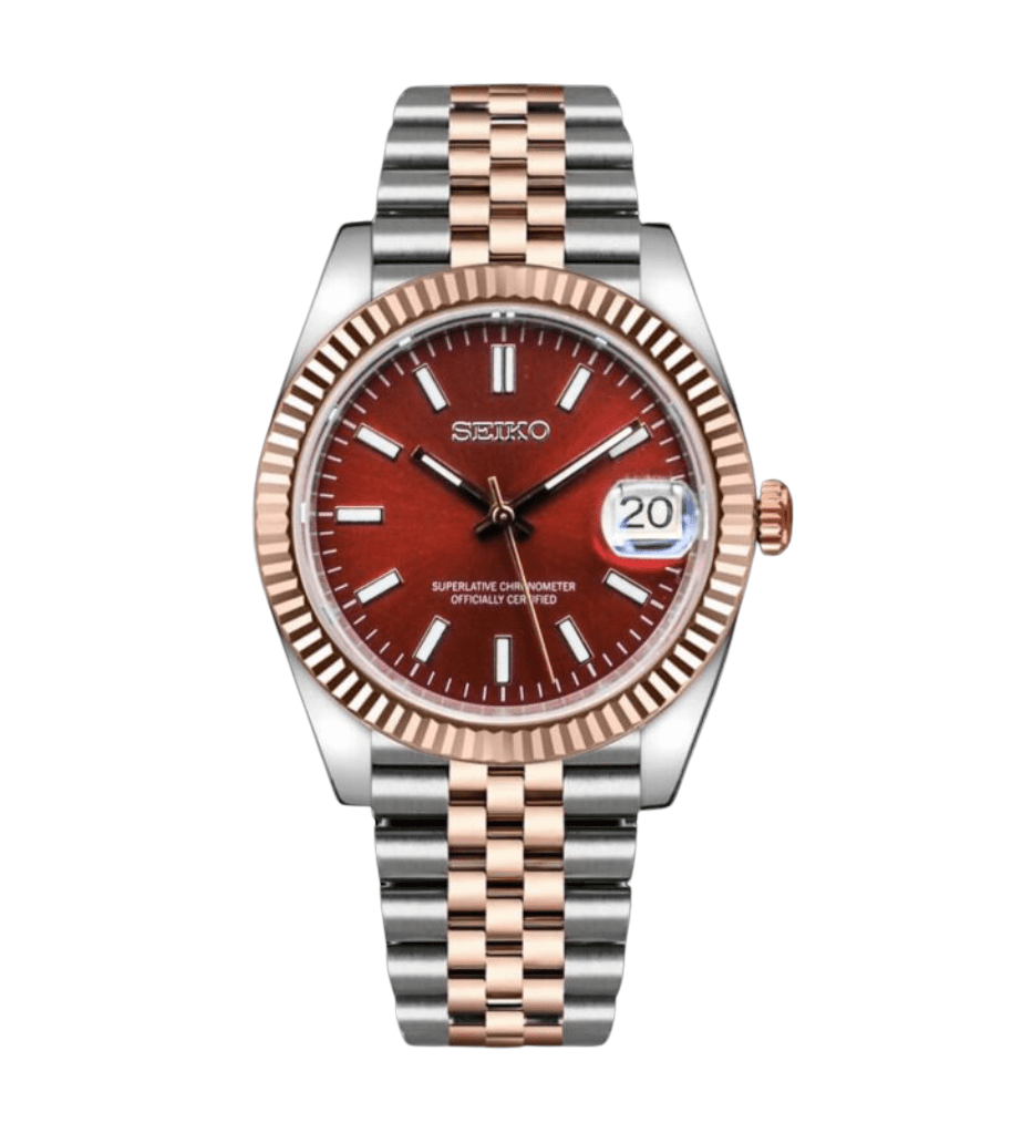 NeoLux Datejust Twotone Red