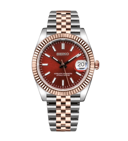 NeoLux Datejust Twotone Red