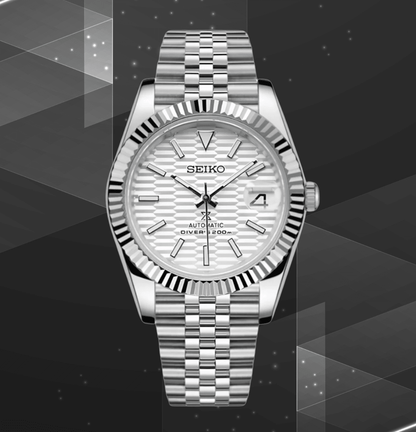 NeoLux Datejust White Motif