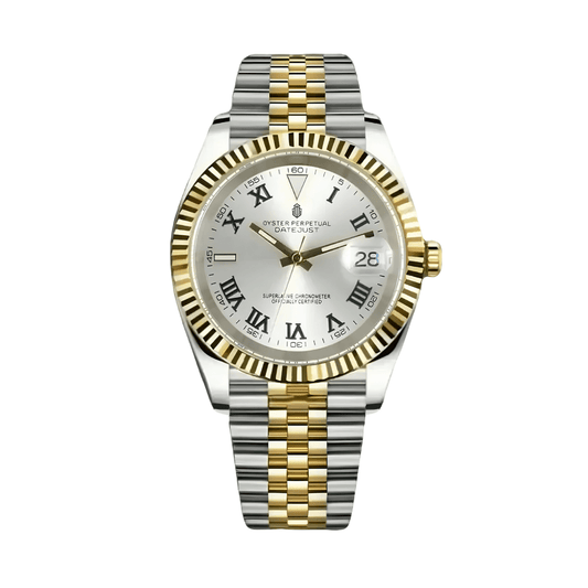 NeoLux Datejust Wimbledon Two - Tone Gold