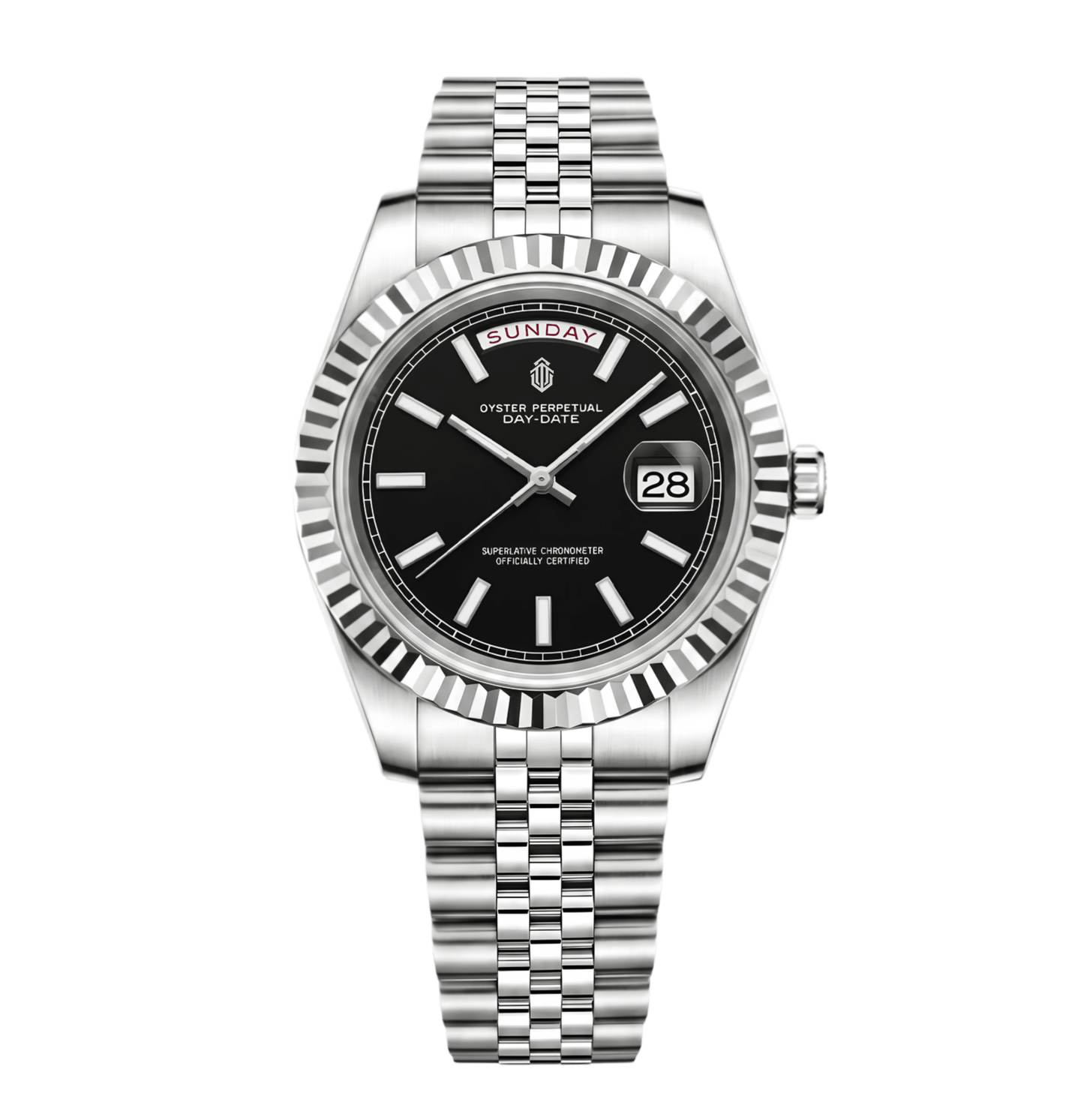 NeoLux Day-Date Classic Black