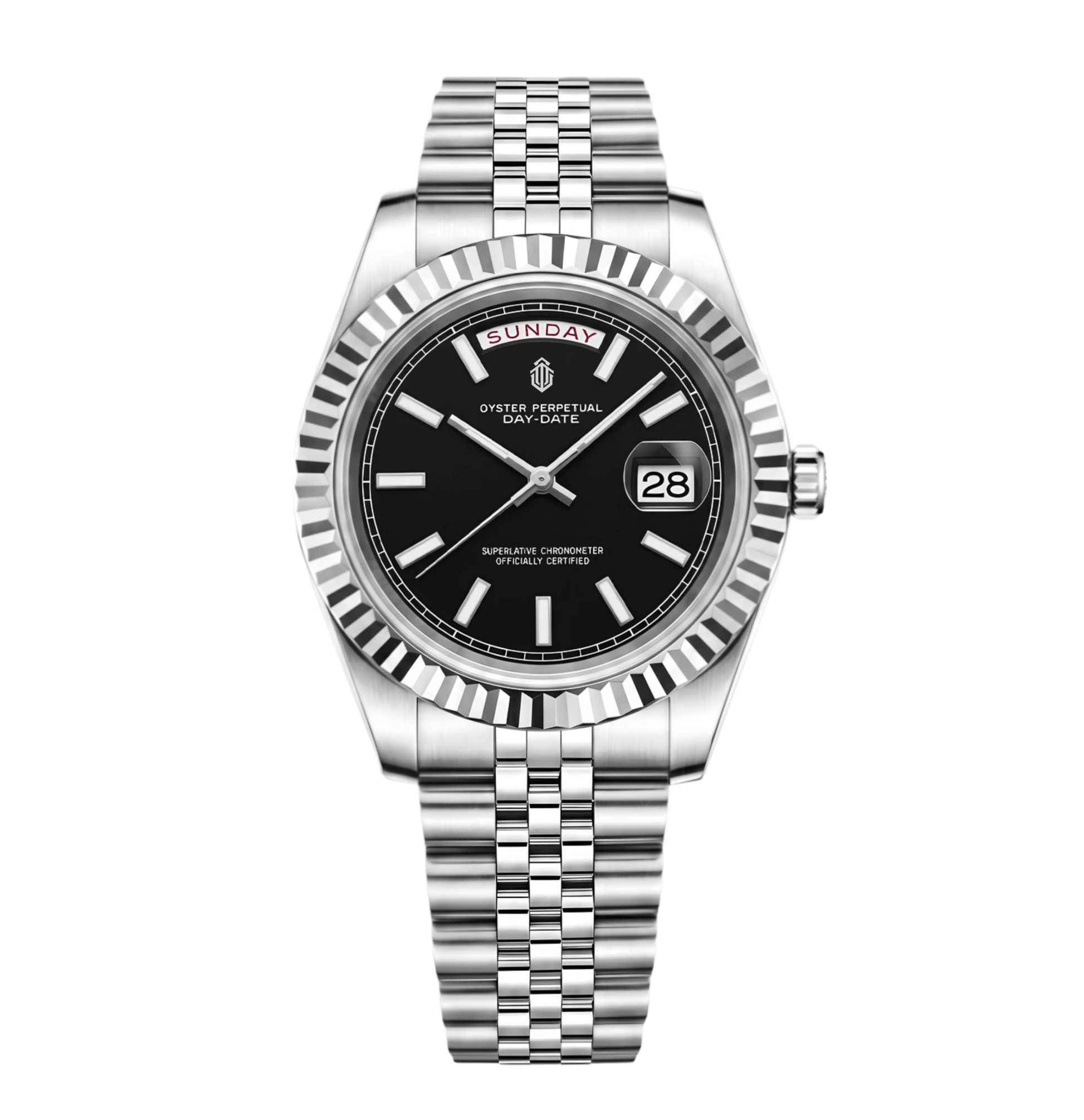 NeoLux Day-Date Classic Black