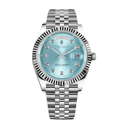 NeoLux Day-Date Sky Blue Gem
