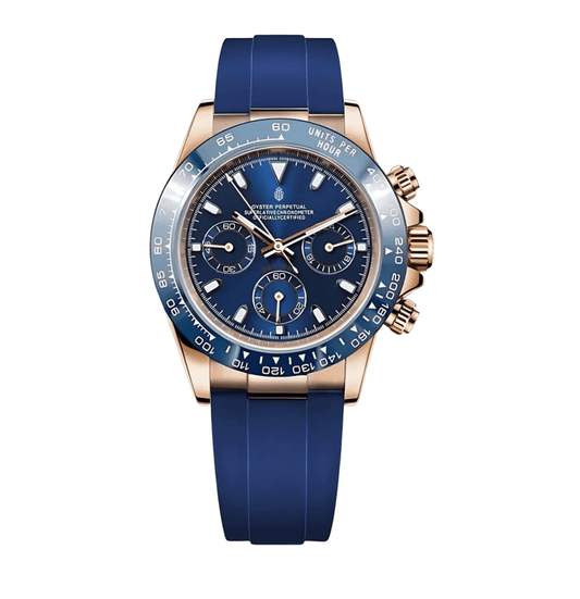 NeoLux Daytona Rose Gold Blue