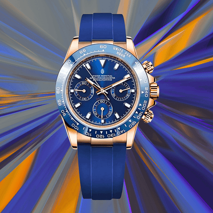 NeoLux Daytona Rose Gold Blue