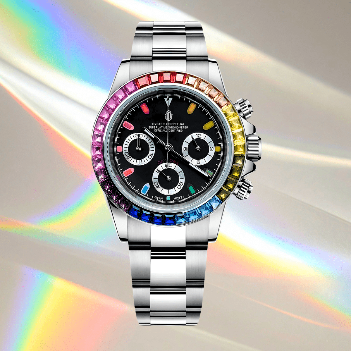 NeoLux Daytona Silver Rainbow