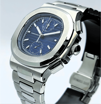 NeoLux Nautilus Chronograph Blue