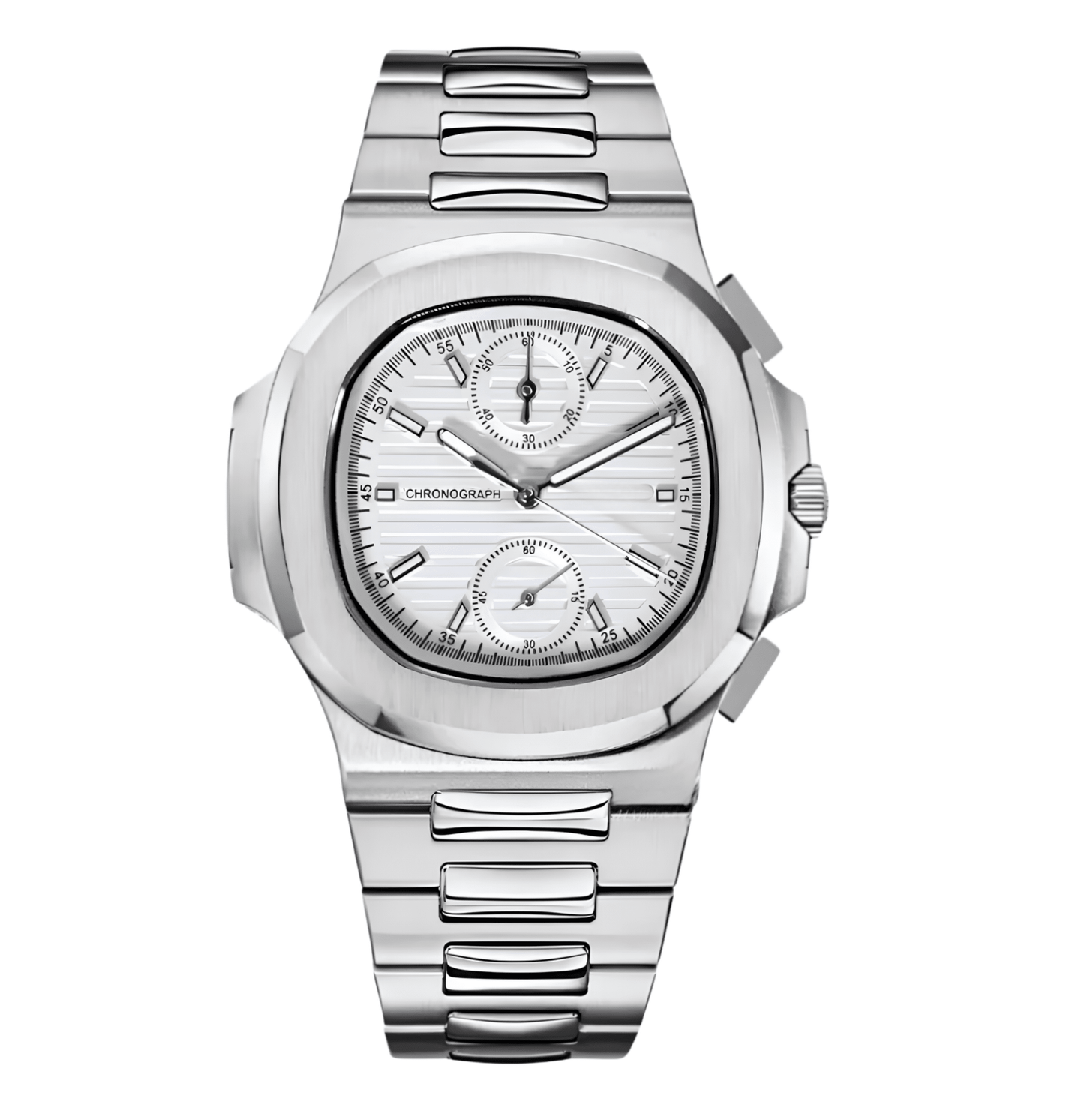NeoLux Nautilus Chronograph White