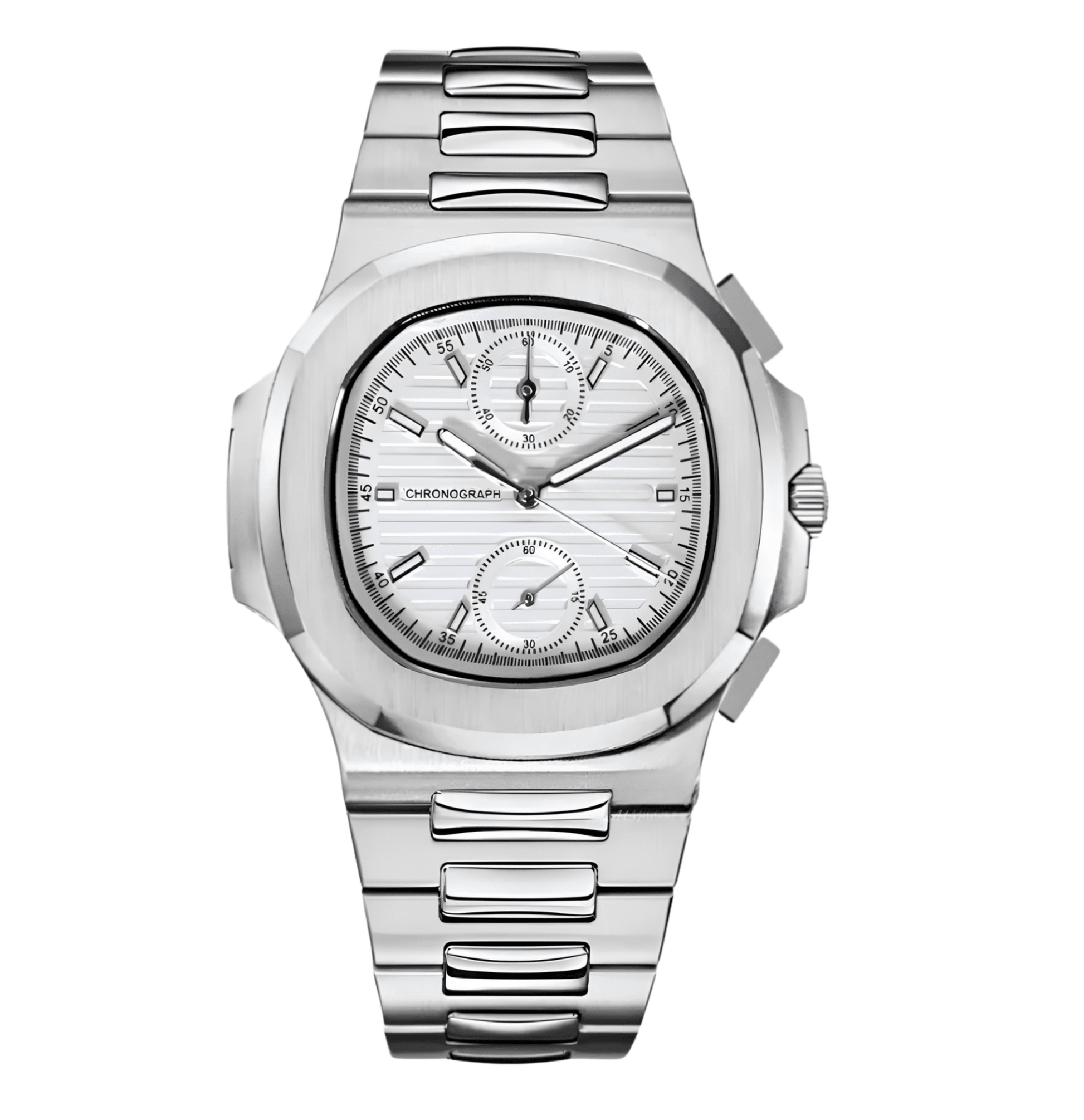NeoLux Nautilus Chronograph White