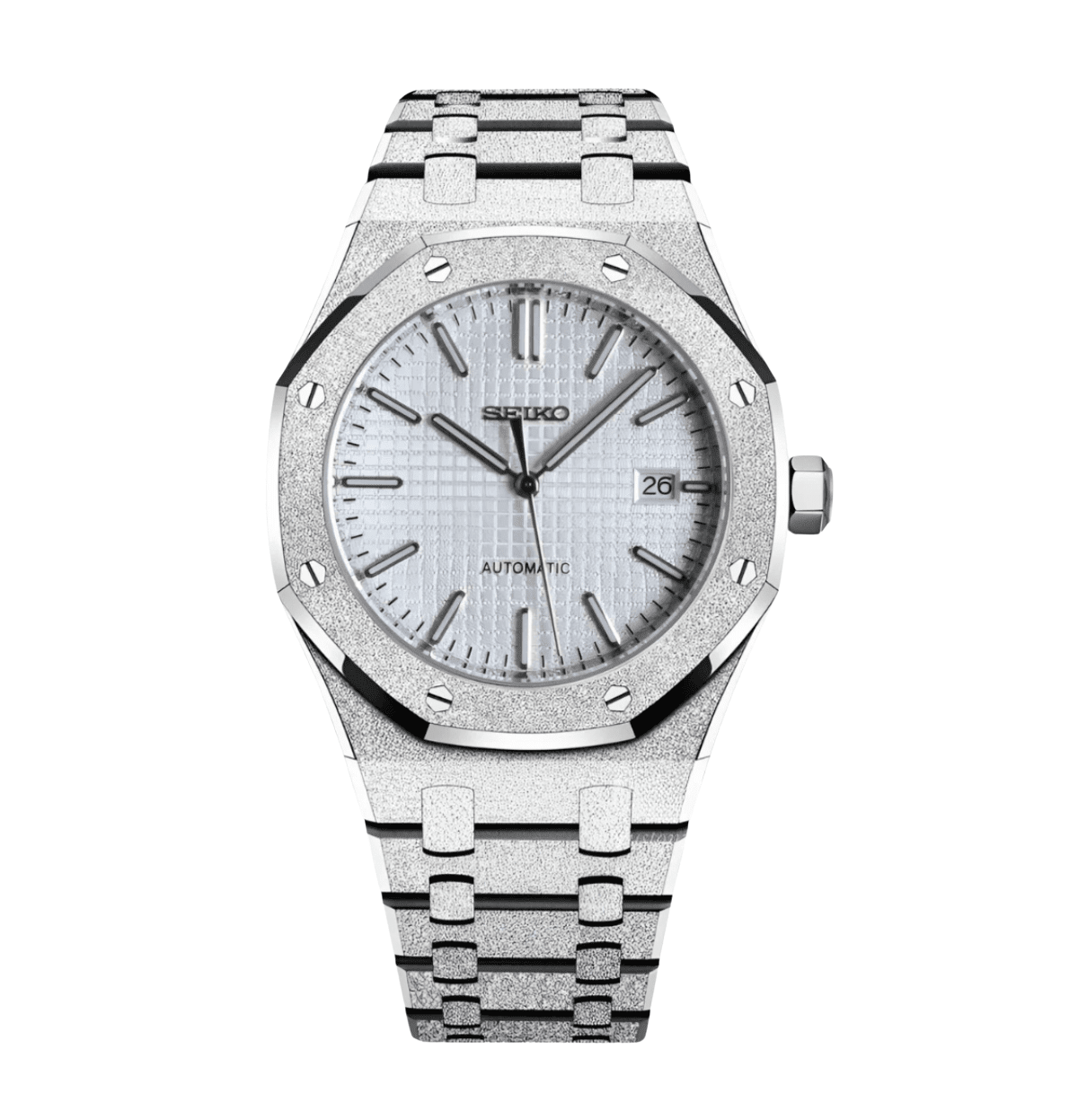 NeoLux Royal Oak Iced Out White