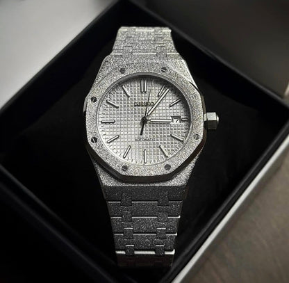 NeoLux Royal Oak Iced Out White