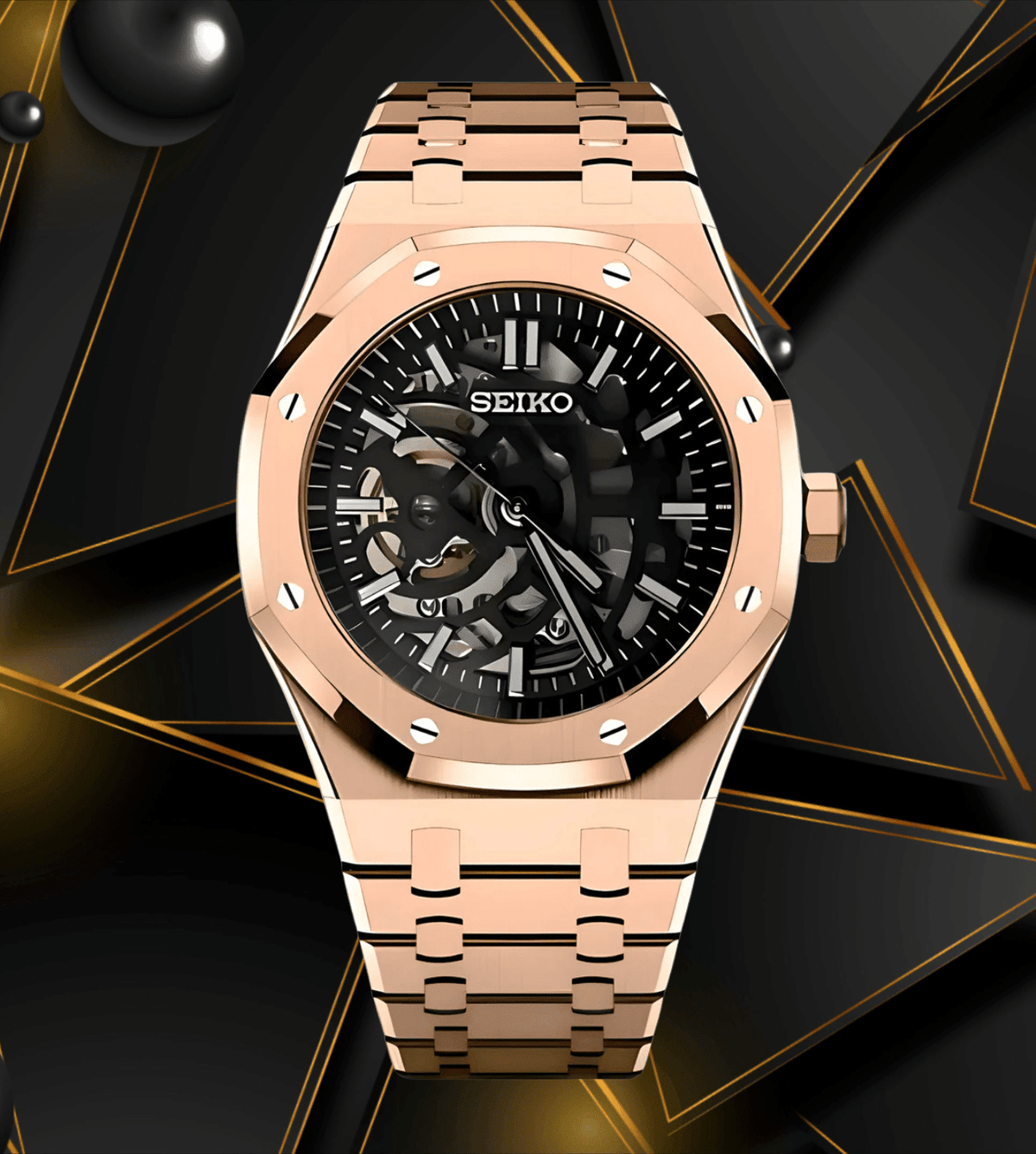NeoLux Royal Oak RG Skeleton