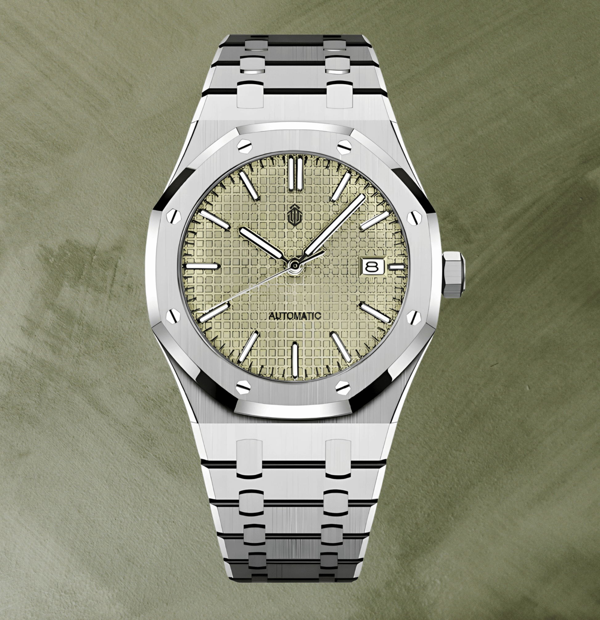 NeoLux Royal Oak Silver Olive Green