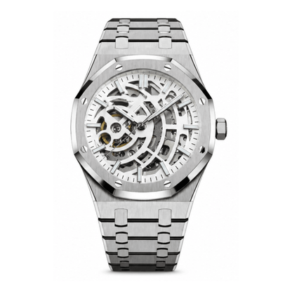 NeoLux Royal Oak Skeleton White II