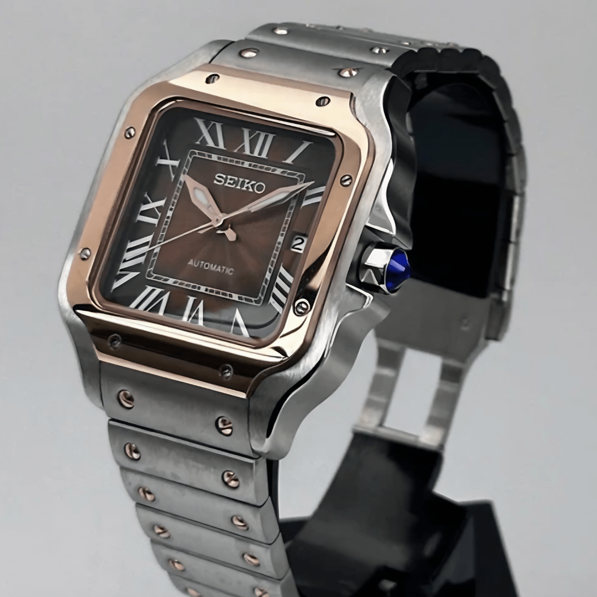 NeoLux Santos Rose Gold Brown