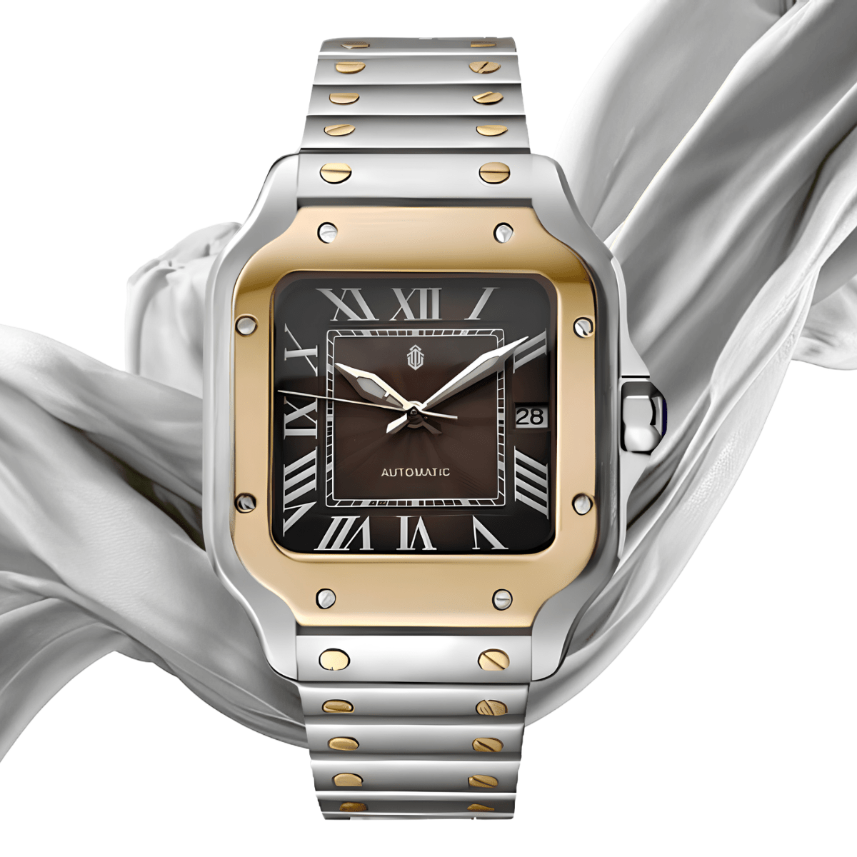 NeoLux Santos Rose Gold Brown