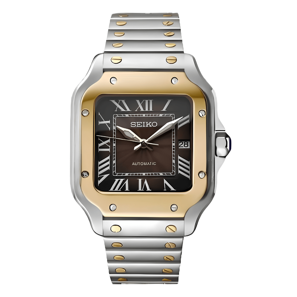 NeoLux Santos Rose Gold Brown