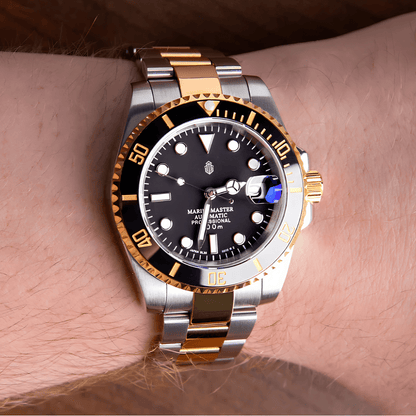 NeoLux Submariner Twotone Gold Black