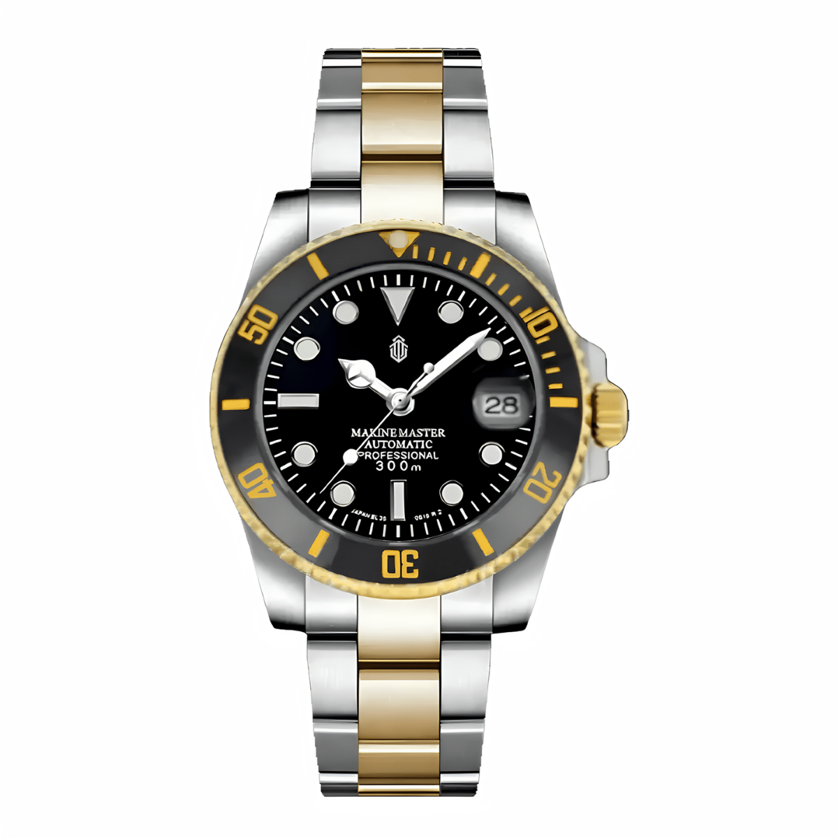 NeoLux Submariner Twotone Gold Black