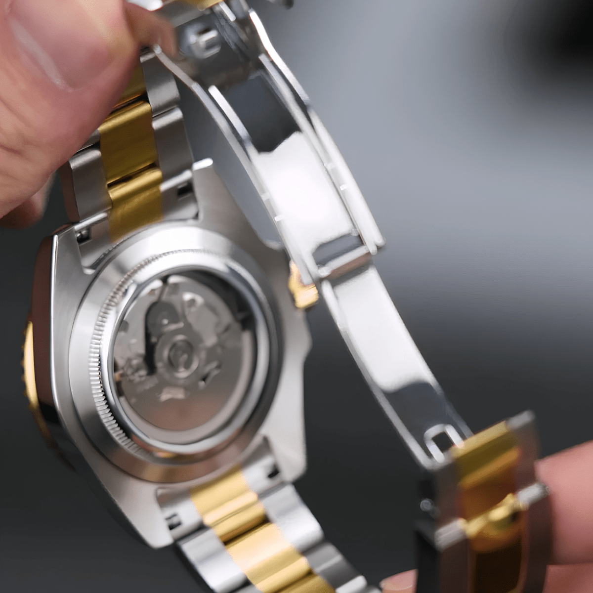 NeoLux Submariner Twotone Gold Blue