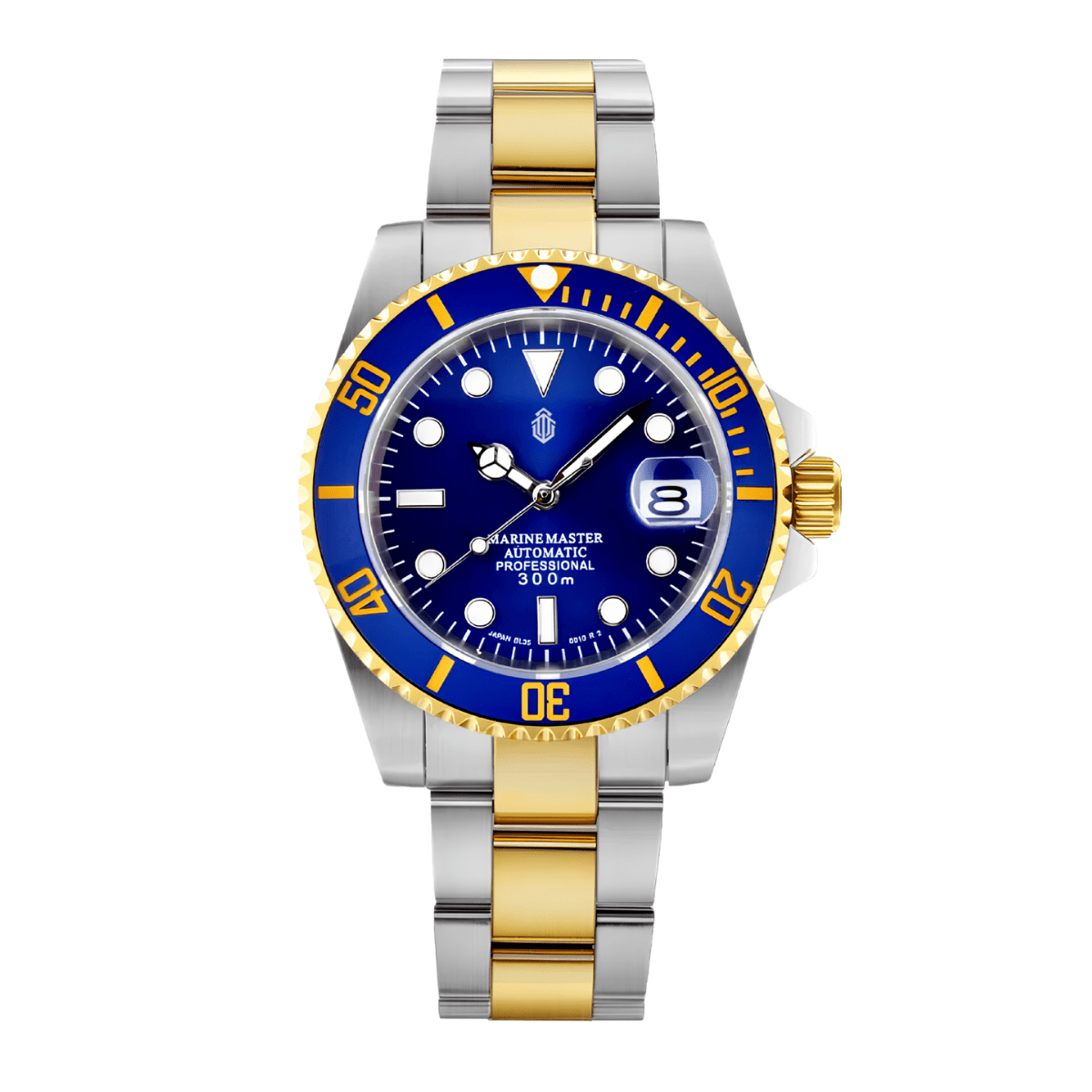 NeoLux Submariner Twotone Gold Blue