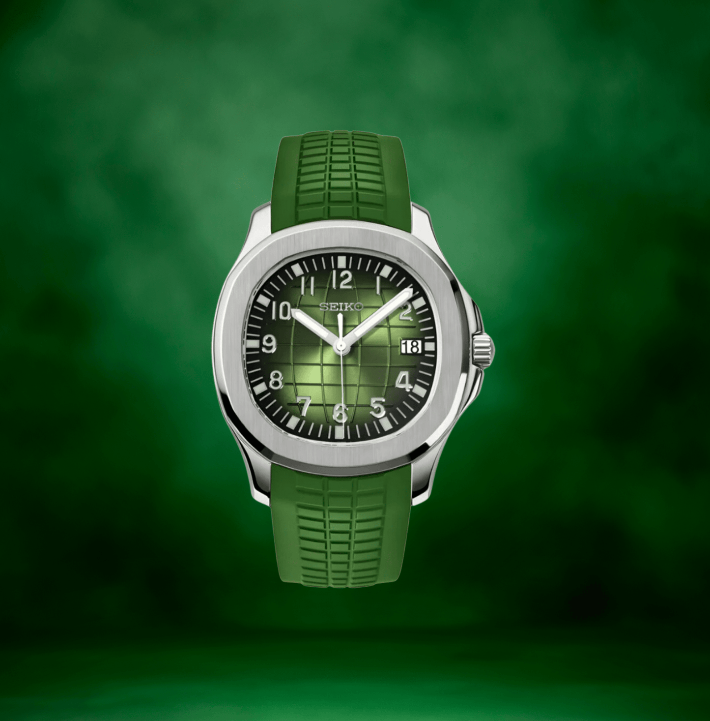 Seiko Mod Aquanaut Green