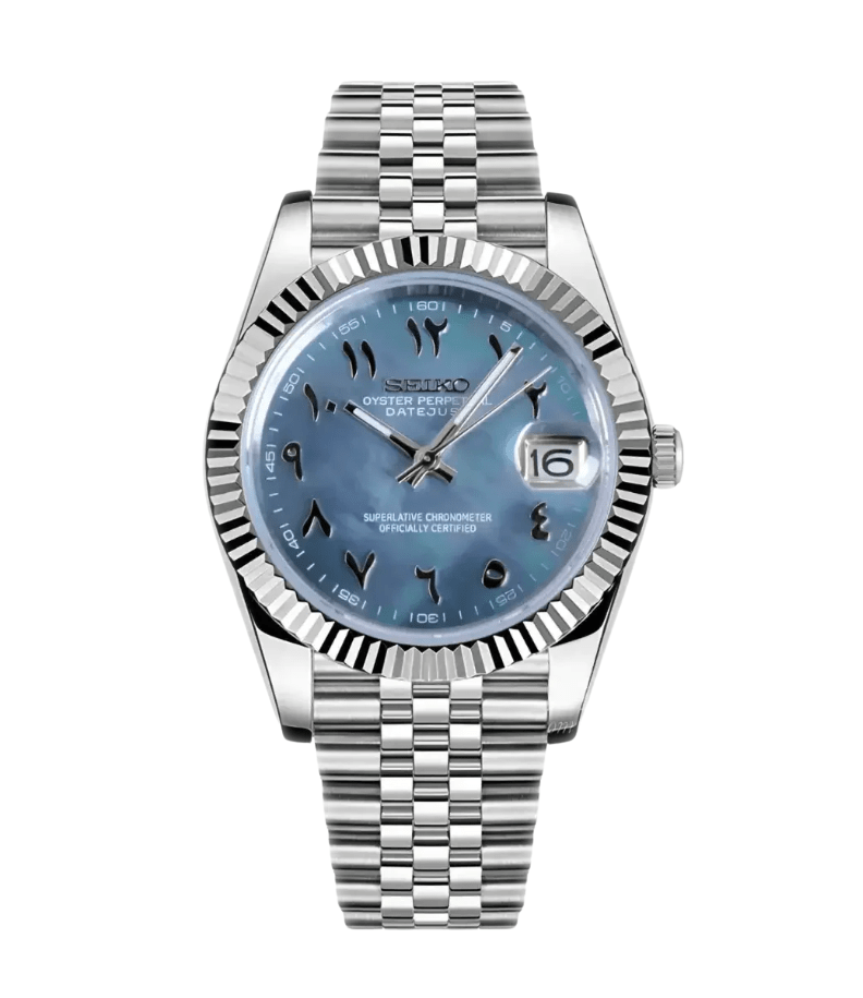 NeoLux Datejust Blue Arabic Cosmos