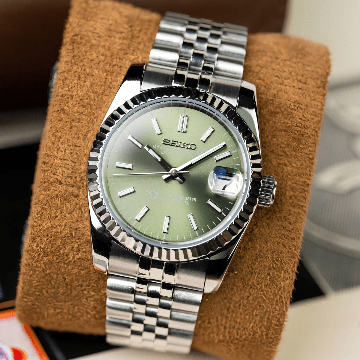 NeoLux Datejust Olive