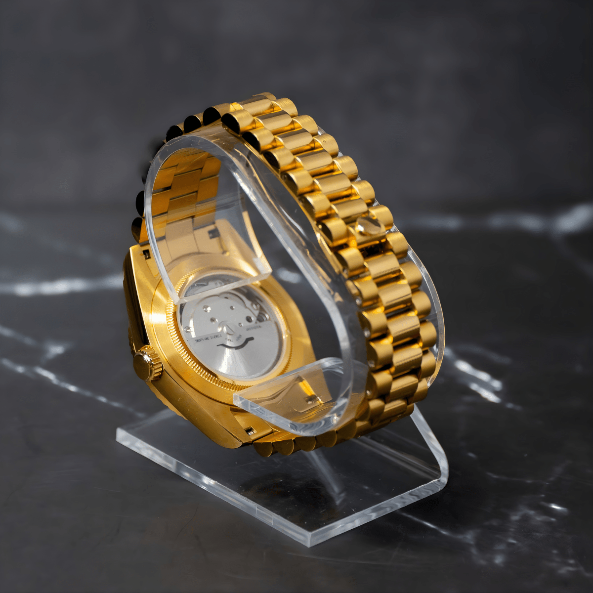 NeoLux Day-Date Gold White